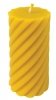 Silicone mould - tall spiral cylinder - 13.5 cm high